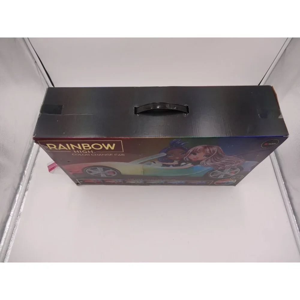 Rainbow High Color Change Doll Car Convertible Light-Up Multicolor & Jade Hunter
